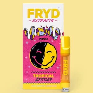 Tropical Zkittles Fryd Carts – 85% THC – Indica Vape Cartridge