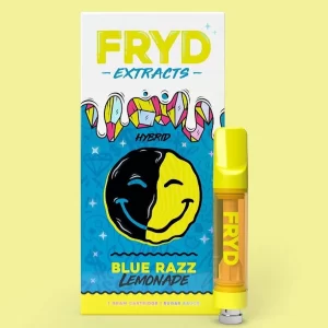 Blue Razz Lemonade Fryd Extracts – 85% THC – Hybrid Vape Cartridge
