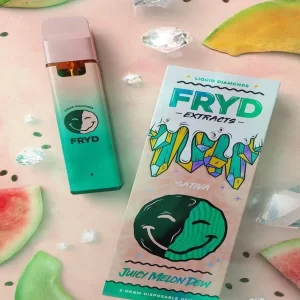 Juicy Melon Dew Fryd Disposable – 2G Sativa Liquid Diamonds