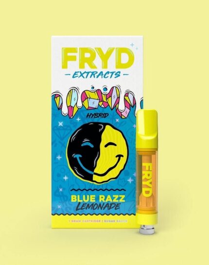 Blue Razz Lemonade Fryd Extracts– 85% THC – Hybrid Vape Cartridge